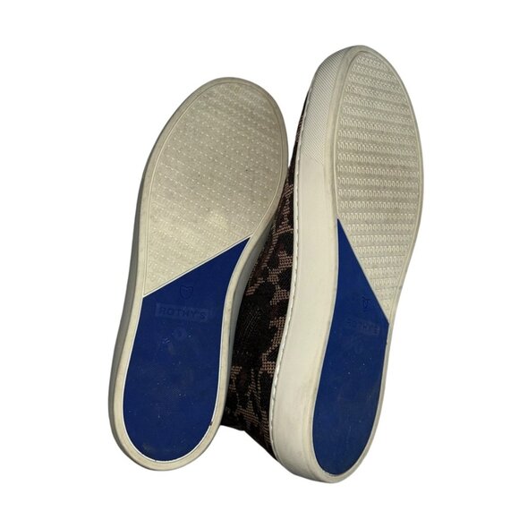 rothys leopard low sneaker as new shoe 9.5 9 1/2 - Picture 10 of 10